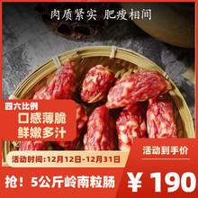 广东广州特产岭南粒肠腊肠经典粒粒肠香肠餐饮商用专供一件代发