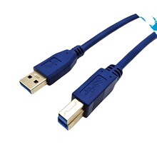 usb3.0打印线0.3-5米  高速数据连接线 打印机线30cm