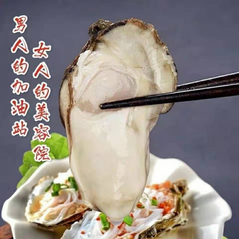 牡蛎新鲜生蚝肉鲜活现剥去壳特大海蛎子即食肉500火锅烧烤海鲜