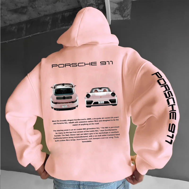 Men's Streetcar Print Hoodie