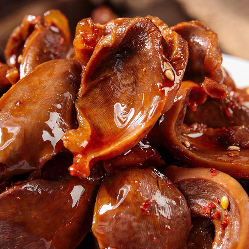鸭胗卤味香辣独立小包装酱香鸭肫熟食休闲鸭肉类零食小吃批发批发
