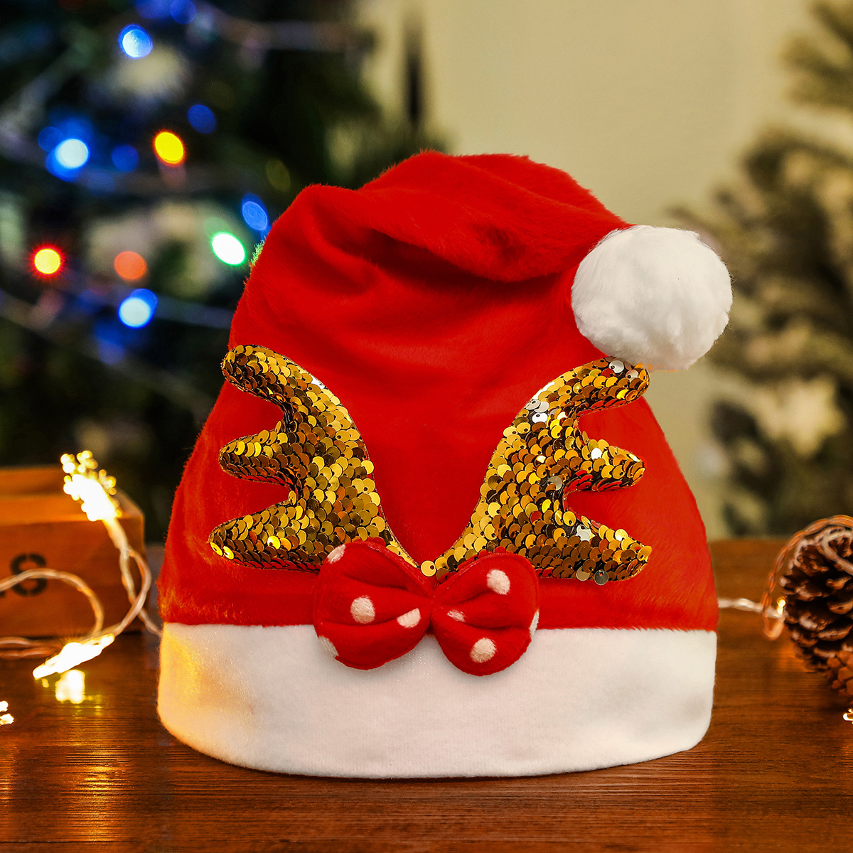 无纺布成人圣诞帽