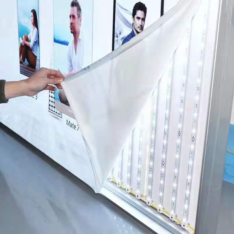 软膜uv高清喷绘3p布灯箱画面灯箱片价目表广告牌画面批发