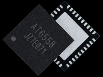 at6558r qfn40 bds/gnss卫星定位soc芯片基带处理器32位risc cpu