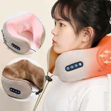 Portable Electric Neck Massager U Shaped Pillow跨境专供代发