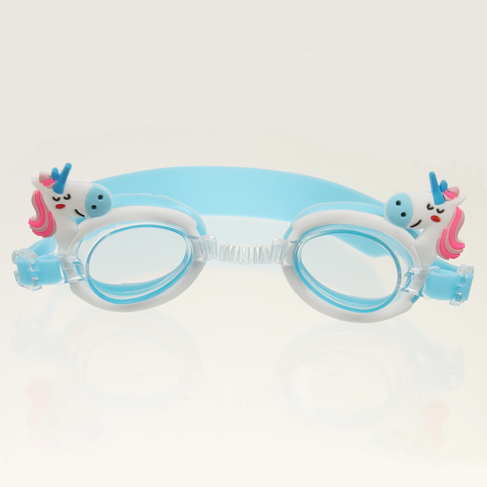 2024 Hot Sale Children's Swimming Goggles Hd Waterproof Unicorn Crab Cartoon Swimming Goggles Cute Swimming Glasses Wholesale
