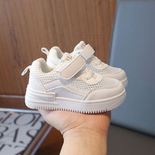 儿童小白鞋夏季镂空宝宝鞋子幼儿园女童单网鞋韩版男童学步鞋板鞋