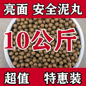 泥丸弹弓泥丸泥丸8mm10mm钢珠超硬陶丸陶瓷泥球弓粮弹珠泥弹