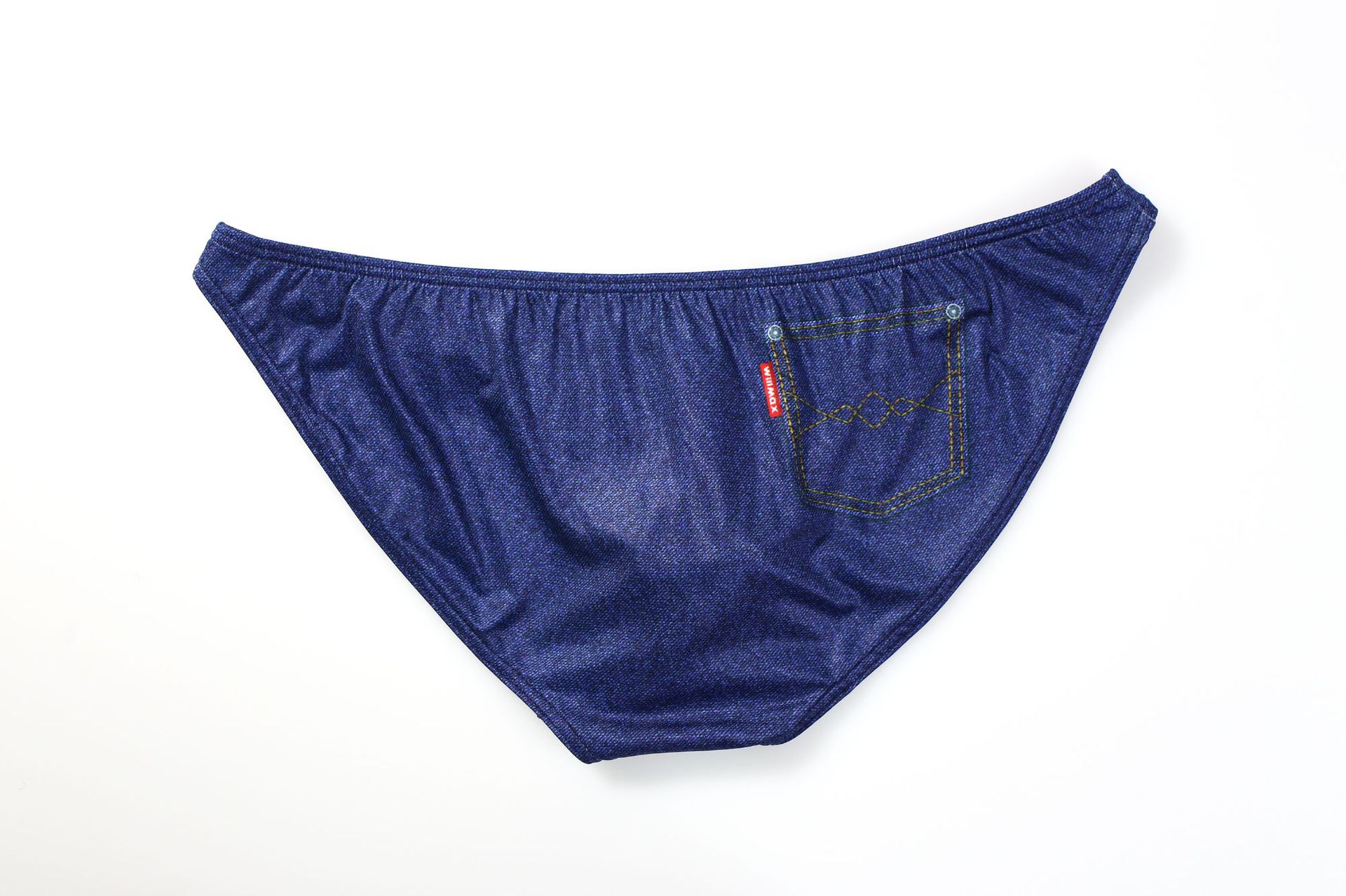 2021新品男士三角牛仔内裤激凸三角裤低腰男三角短裤头af2301