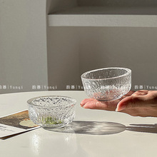 器ins餐具味碟酱碟玻璃碟厚唇碟子家用调味碟小吃碟高颜值茶杯