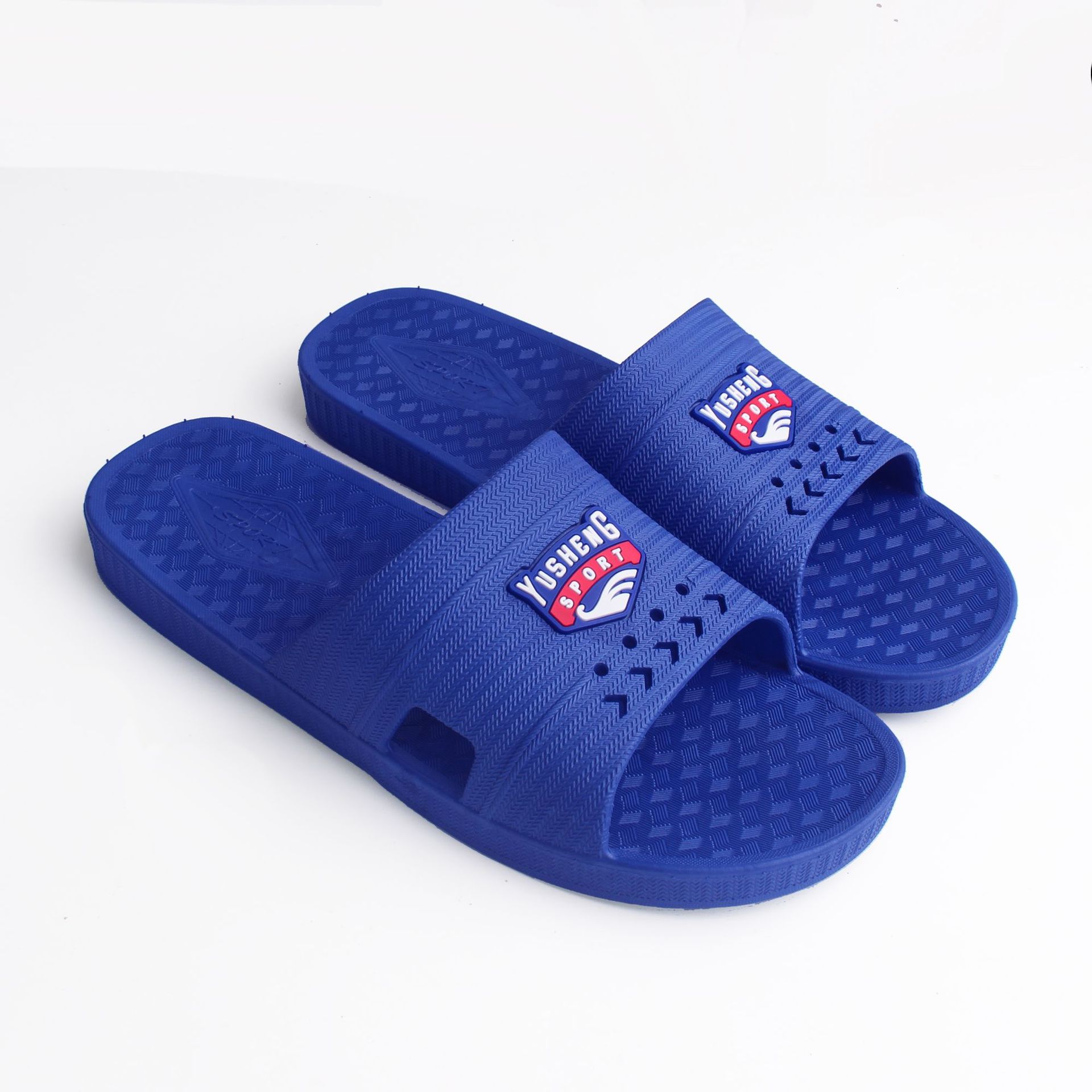 2022夏天特价拖鞋室内吴川拖鞋防滑酒店蓝色休闲男士拖鞋厂价批发