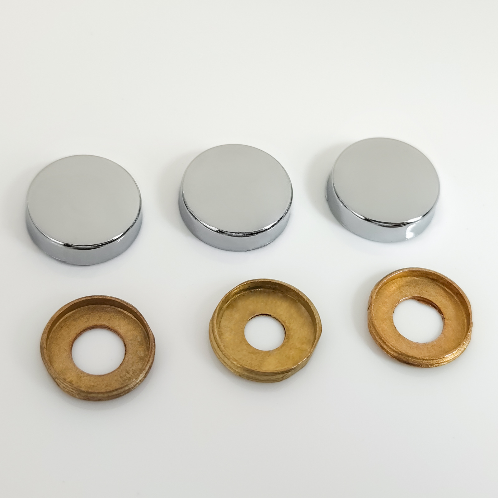 浴室镜钉广告钉螺丝装饰盖玻璃钉帽亚克力固定钉遮盖螺丝钉盖厂家