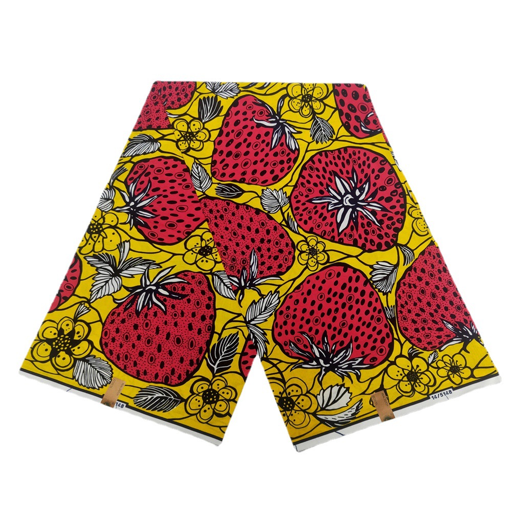 纯棉非洲蜡染布花布african wax fabric cheap wholesale price