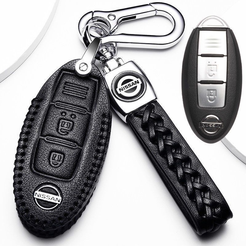 专用日产骐达钥匙套2021款高档扣20日产骐达锁匙包真皮男女tiida