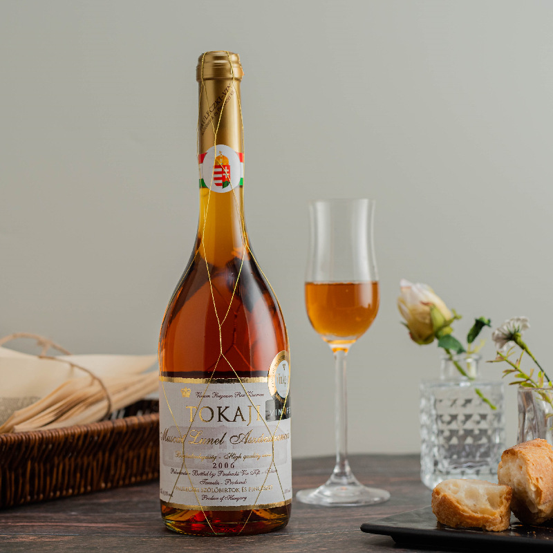 匈牙利保罗金丝托卡伊奥苏精华贵腐酒tokaji甜白葡萄酒2006年份
