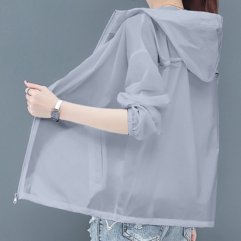 Women's Sun Protection Clothing Women's Uv Protection Short 2022 New Korean Style Summer Shirt Loose All-Match Thin Top Coat Hot