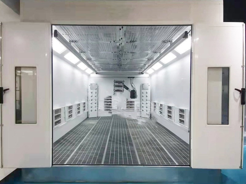 定制汽车烤漆房高温喷涂喷塑烤漆房 高温烤箱喷漆房家具喷漆房