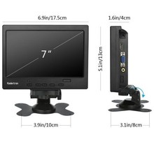小尺寸监视器 7寸显示器监控显示器 高清显微镜显示器 电脑显示器