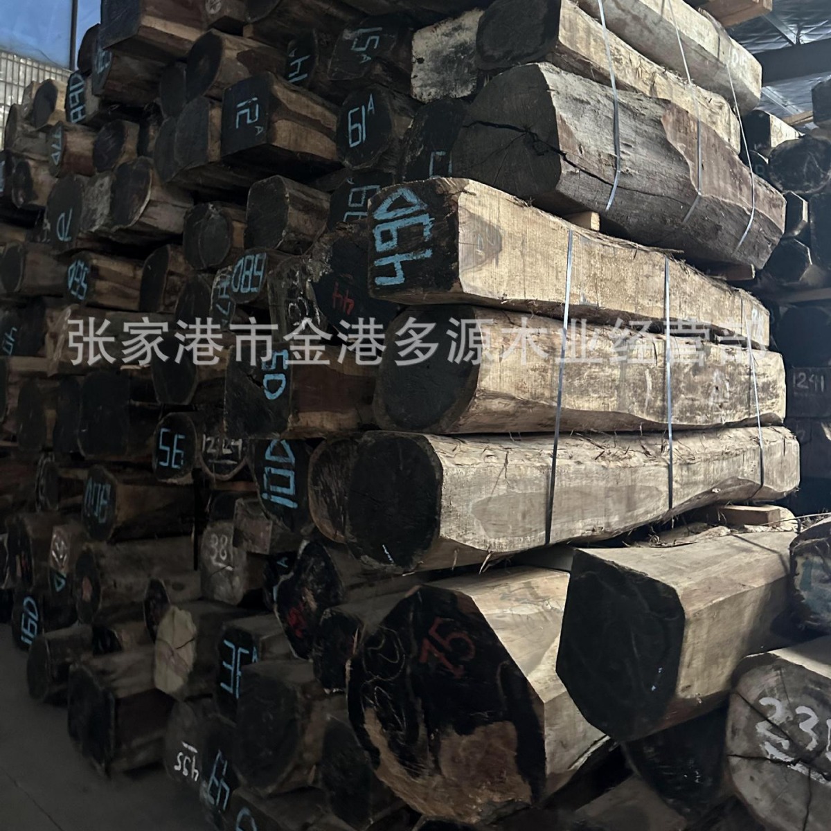 阔叶黄檀 印尼黑酸枝印尼紫檀 印尼黑酸枝木原木 方料 一手货源现