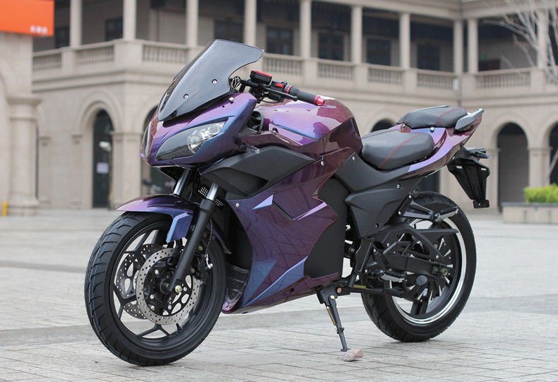 电动摩托车跑车地平线电动车跑车s款电摩公路赛新国标可上牌街车