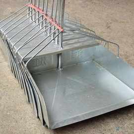 铁撮箕白色装垃圾铁灰斗工具铁垃圾铲筒白铁簸箕