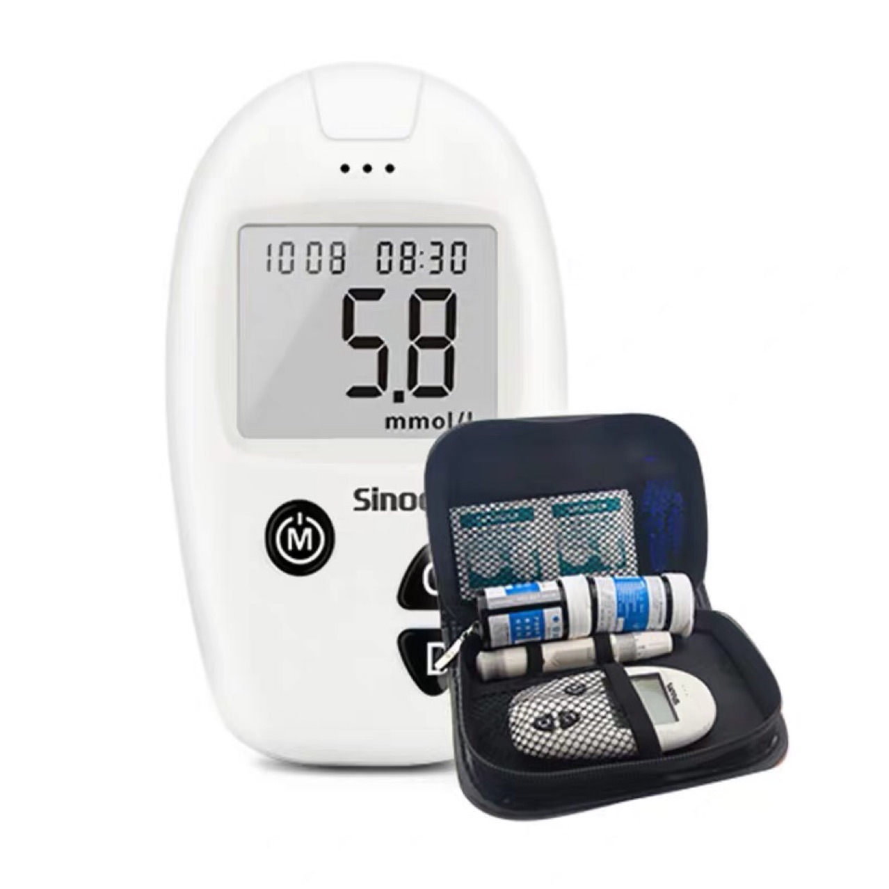 三诺安准血糖仪测试仪家用试纸血糖仪器安准血糖试纸单机不含试纸