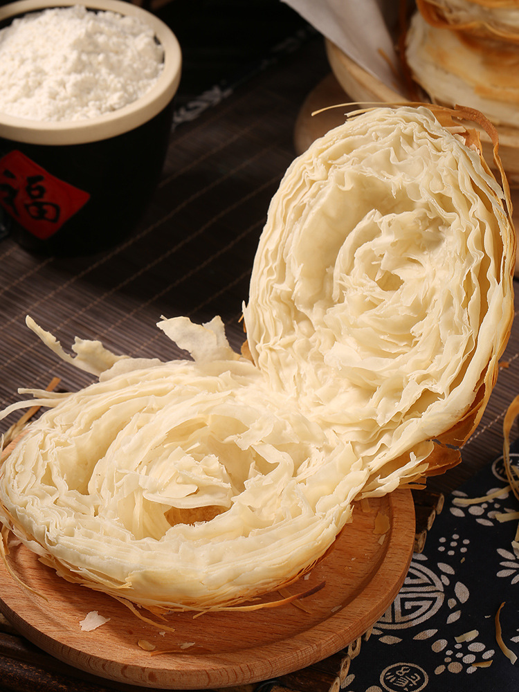 老潼关千层饼肉夹馍饼胚生饼坯早餐半成品旗舰店饼子食品速食烧饼