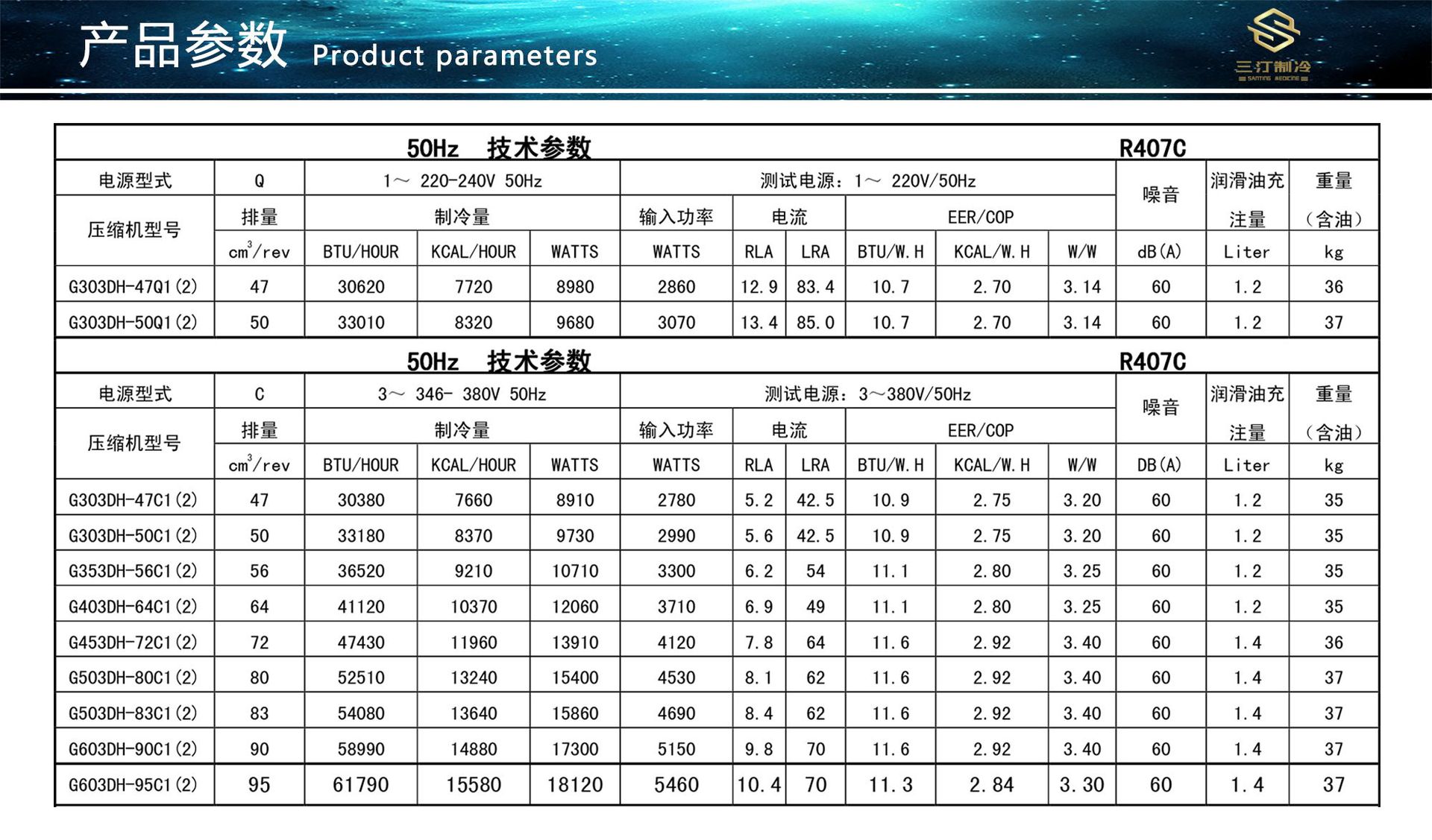 代理批发全新日立压缩机g303dhv-47d2(交流变频)