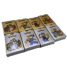 龙珠 口袋妖怪 海贼王 扑克 55张装金箔小卡片创意收藏 小礼品