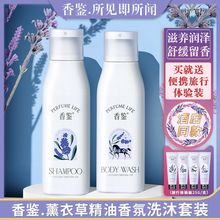 香鉴香水洗发水护发素沐浴露身体乳丽薰衣草精油女久留香枫酒店