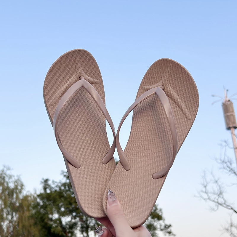 New Home Women's Summer Ins Fashion Smart Flat Shoes Slippers Women's Flip-Flops Outdoor Beach Flip-Flops Women