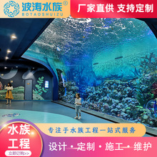 上海厂家承接海洋馆工程设计制作水族箱工程海洋馆加工定制