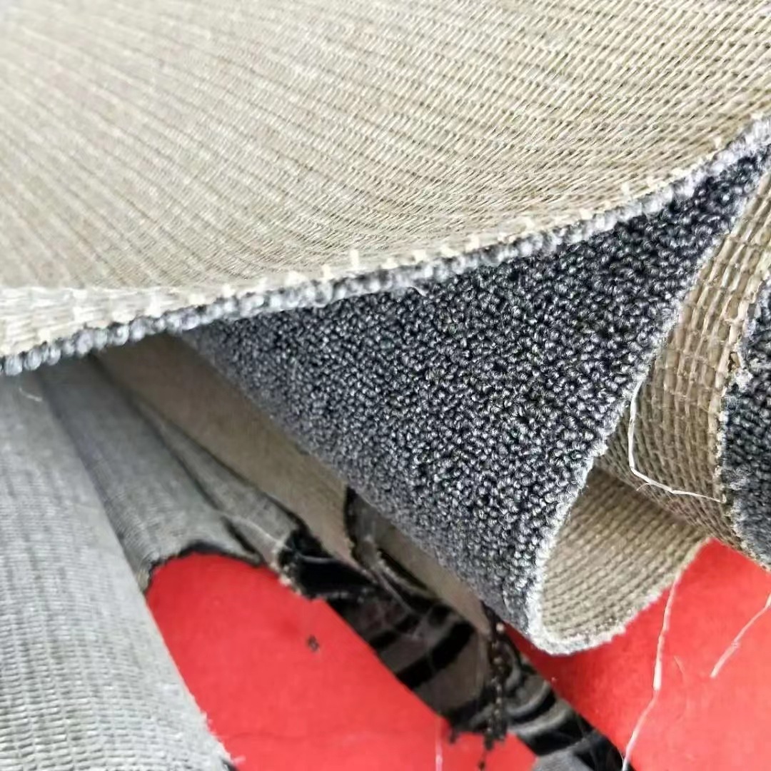 江苏无锡二手旧地毯6-8毫米仓库地面保护 工地楼盘装修保护地面