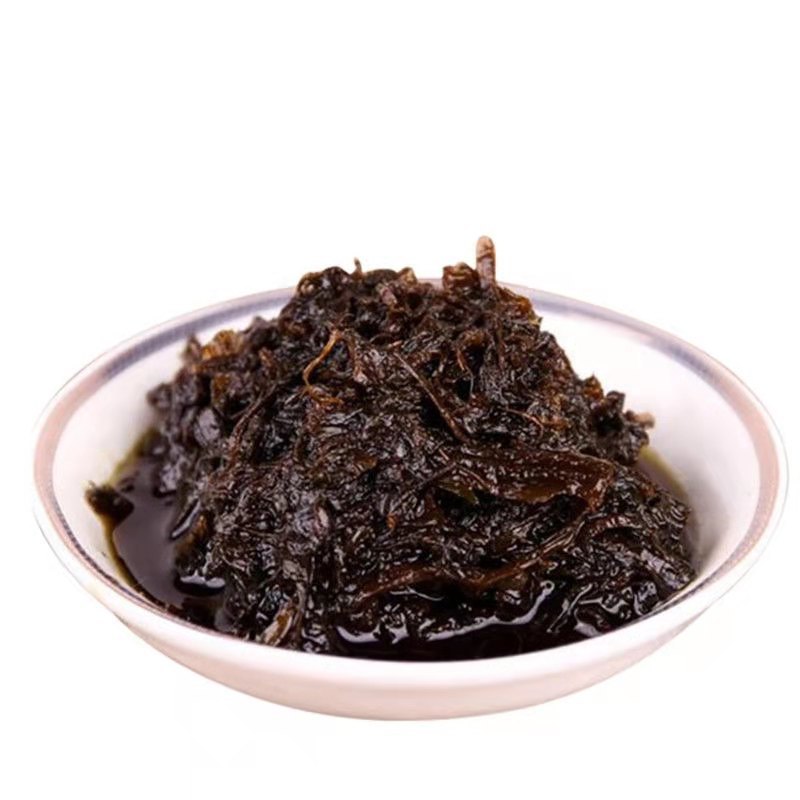 玉蕾橄榄菜广东汕头特产香辣下饭菜酱菜168克瓶装6瓶