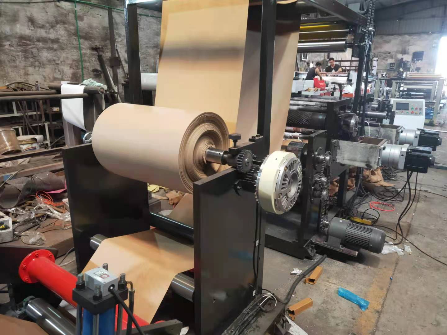 卷筒纸张压纹机 卷材纸张压花机-阿里巴巴