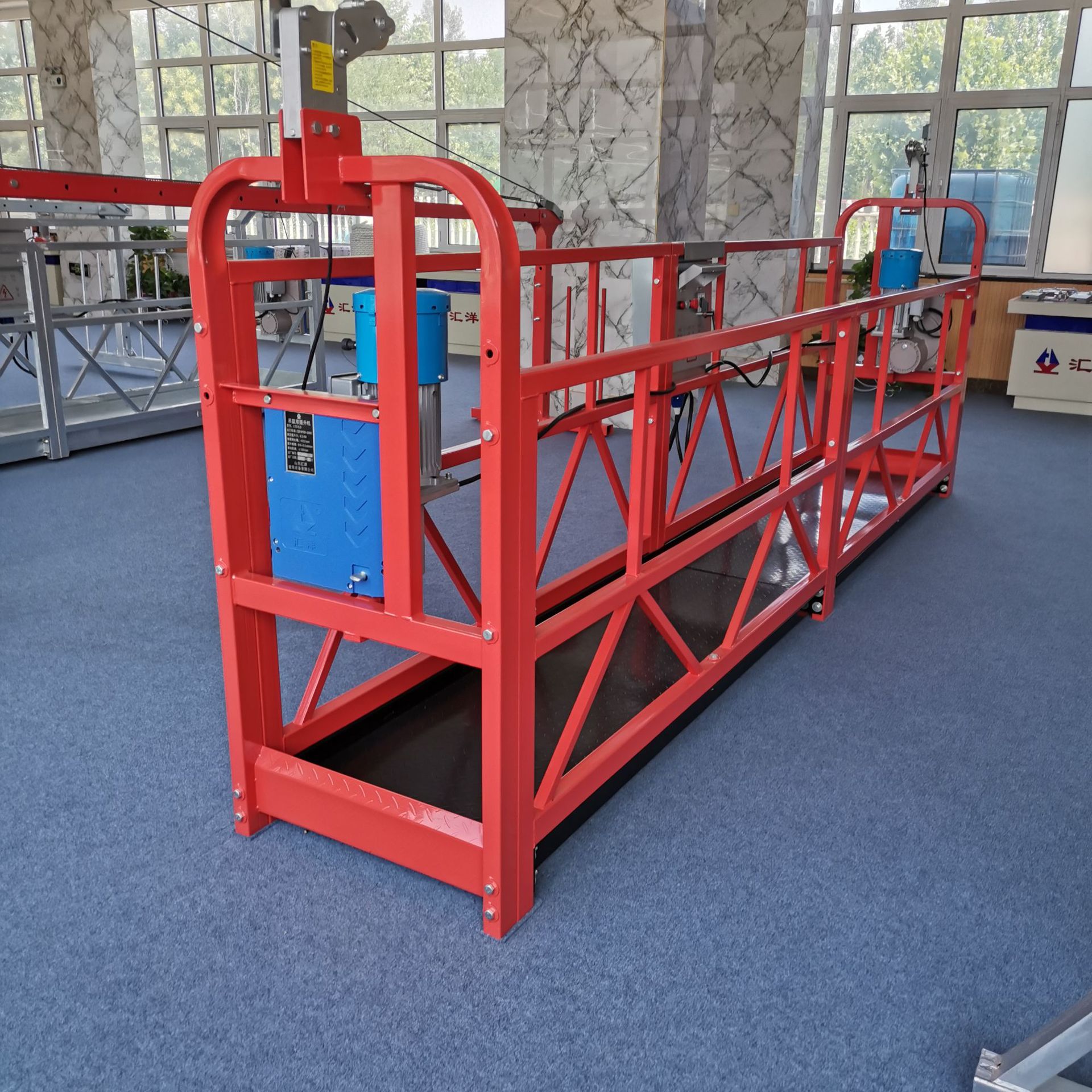 烤漆吊篮价格外墙电动吊篮保温施工_淮南吊篮公司