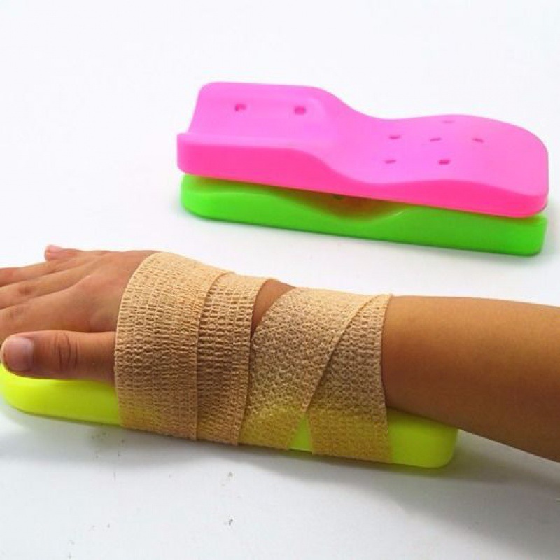 专业手脚固定板小孩输液板防跑针打吊针手板胶板儿童医院诊所专用