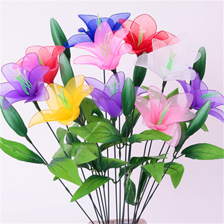 丝网花材料包包邮丝袜花丝网花套餐diy手工材料新手百合材料包