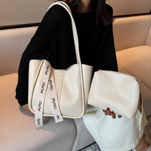 大容量韩版子母包女士包包2022新款夏季流行时尚复古单肩手拎包