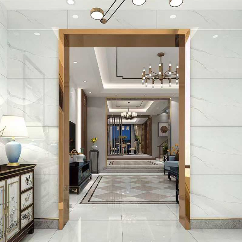 酒店不锈钢电梯门套门框 客厅包边门极窄边框套 不锈钢吊顶装饰条