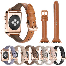 新款硅胶贴皮小蛮腰表带适用apple watch女8se/ultra苹果表带跨境
