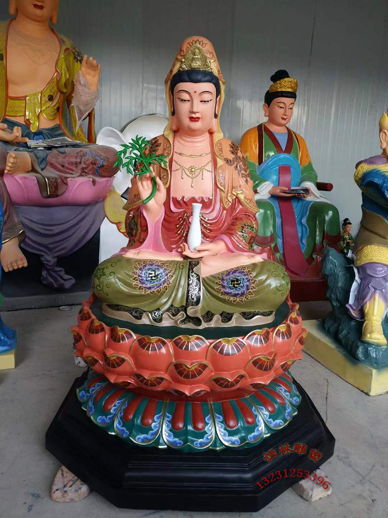 观音佛像 观世音菩萨 观音大士 观音娘娘h150j16000