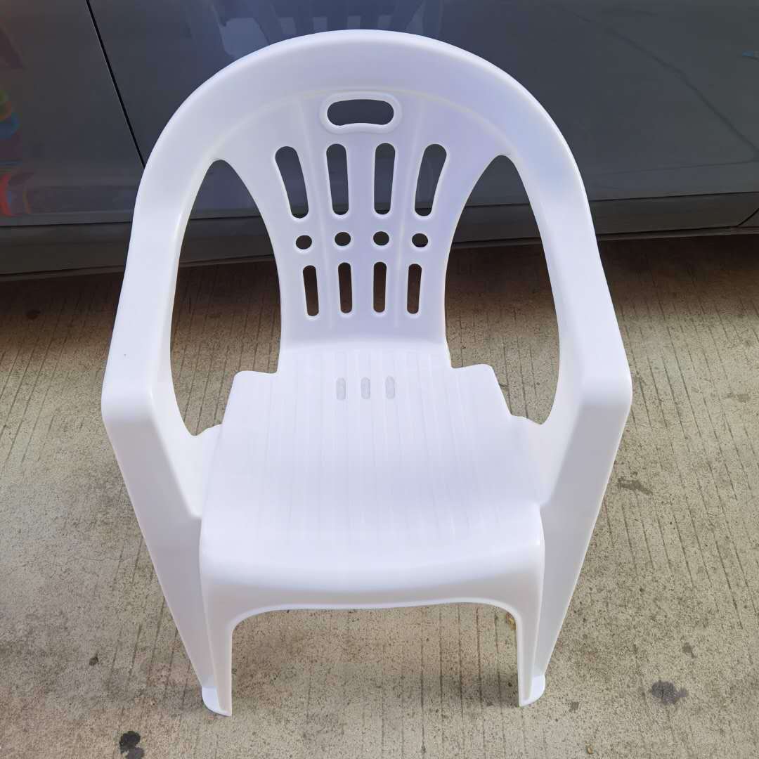 加厚塑料靠背椅子大排档餐桌椅凳简约家用夜市夜摊成人餐椅胶凳