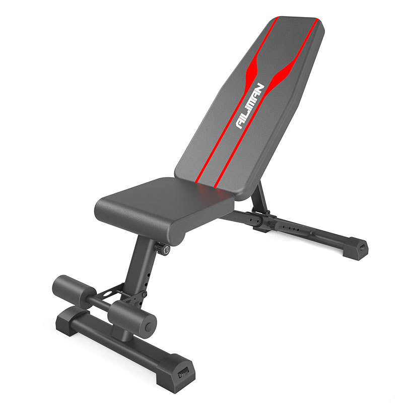 工厂直批lm002b家用多功能可调节健腹椅仰卧起坐凳可折叠哑铃凳