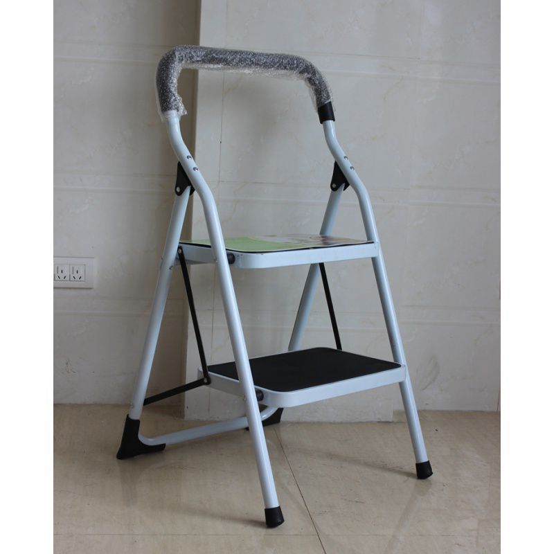 加厚家用铁梯子二三步人字折叠两用便携防滑扶梯凳小楼梯踏板洗车