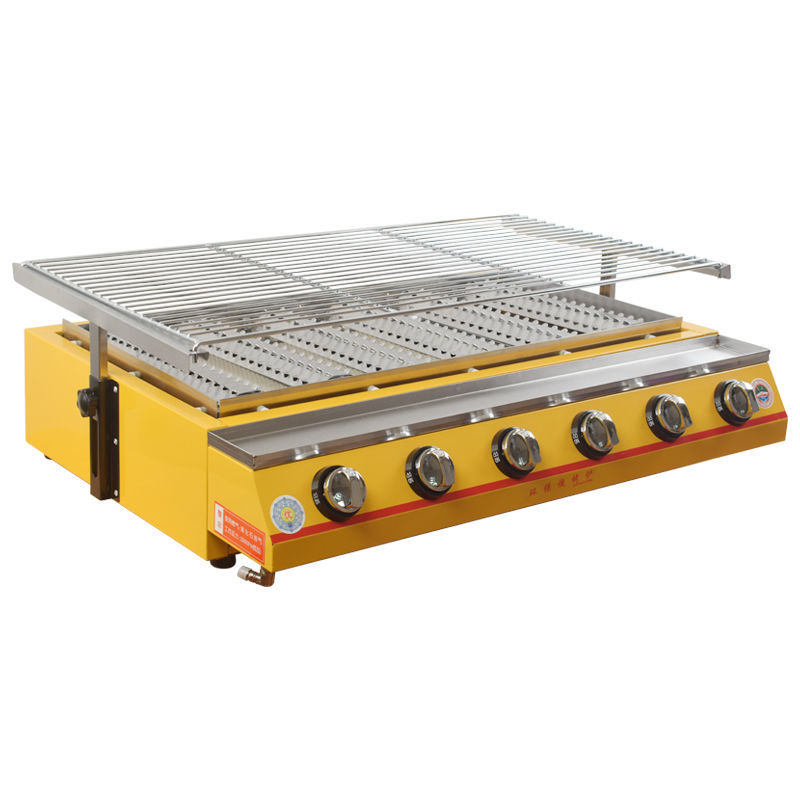 摆摊液化气烧烤炉商用煤气燃气烧烤架面筋生蚝扇贝烤鱼炉厂家直发