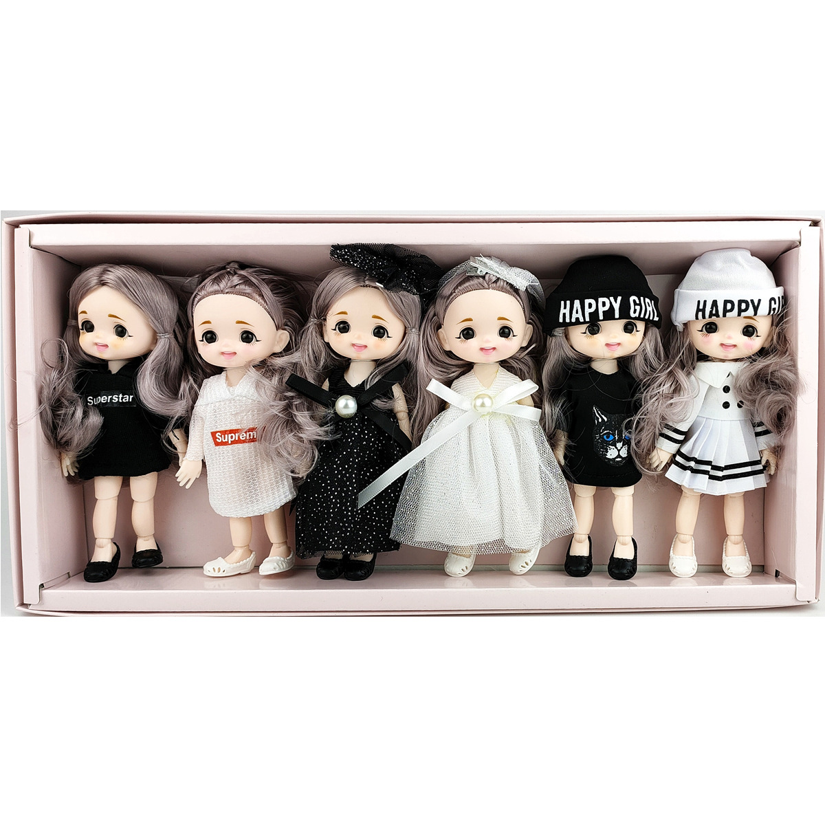 Doll Gift Set 16cm Doll Girl Simulation Princess Children's Toy Gift Present Doll Blind Box