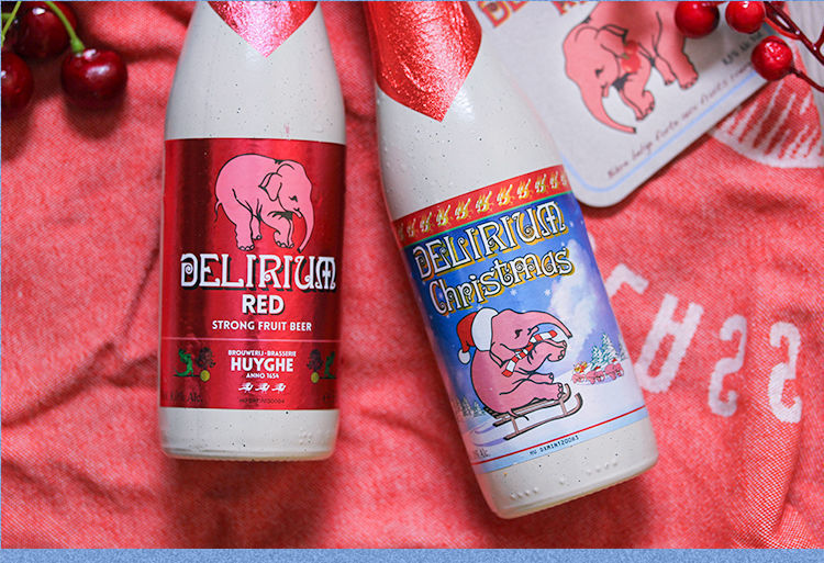 粉象啤酒比利时批发深粉象浅粉樱桃粉圣诞粉小粉象精酿啤酒330ml