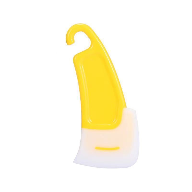 Kitchen Silicone Scraper Oil Stain Cleaning Scraper Scraper Bowl Dish Stain Cleaning Tool Scraper