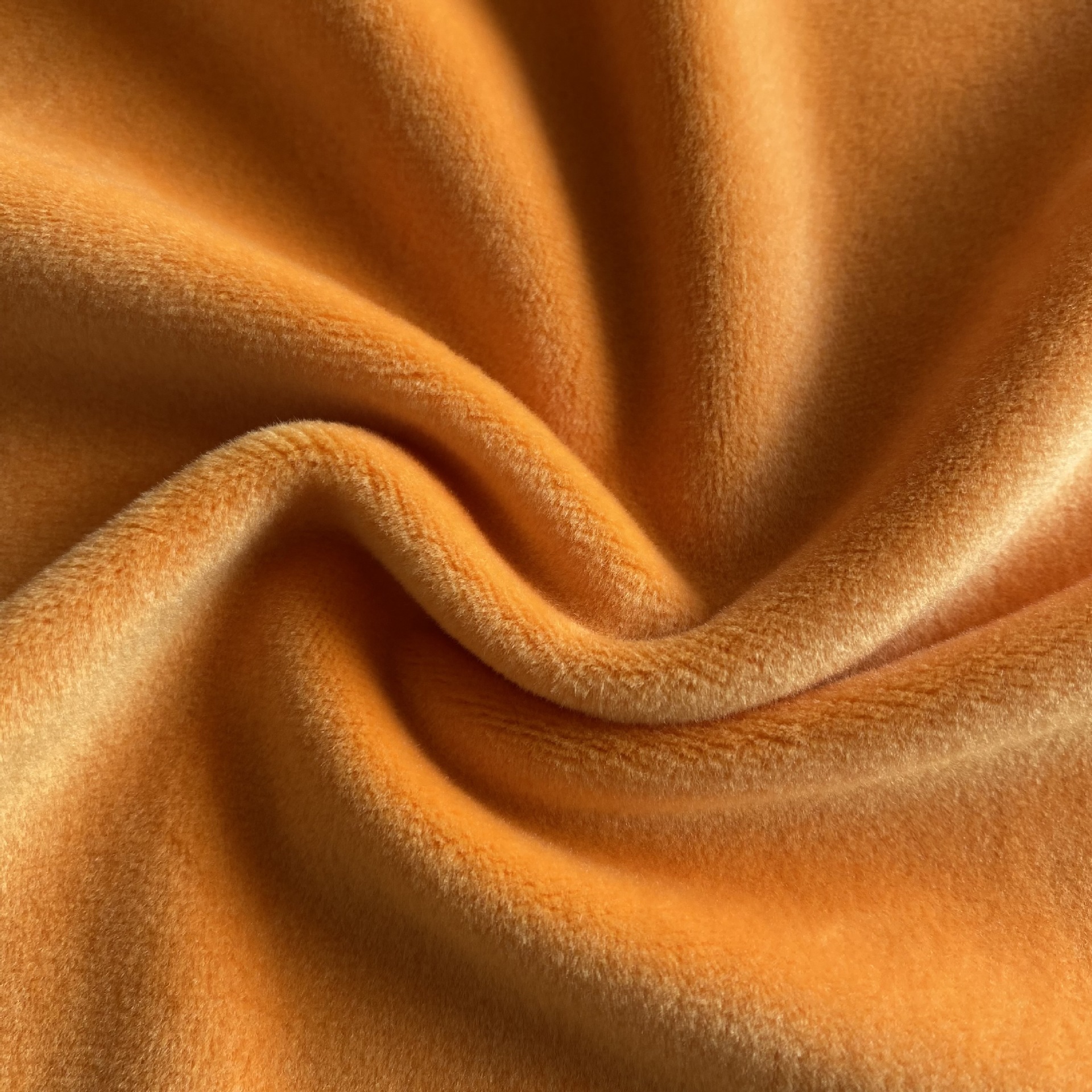 厂家直供 弹力氨纶超柔 银狐绒面料 家纺玩具面料 服装复合里料